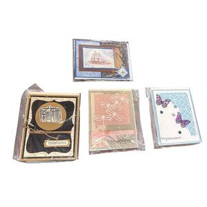 Handmade Nautical & Butterfly Congratulations Card Collection
